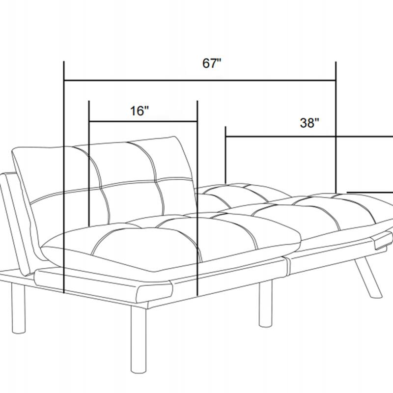Modern Convertible Sofa Bed