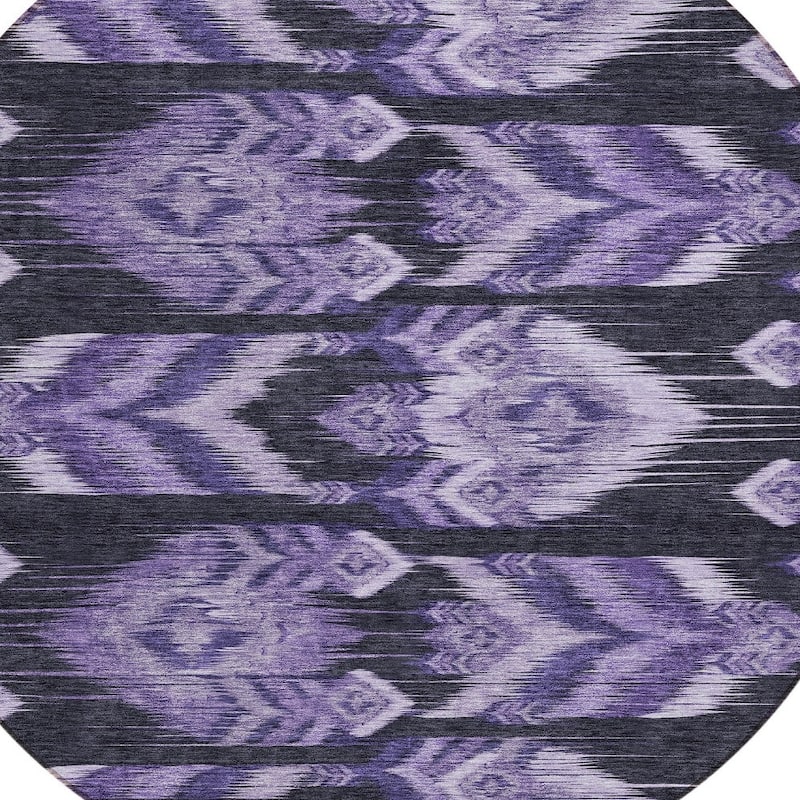HomeRoots Southwestern Transitional Rectangle Outdoor Rug