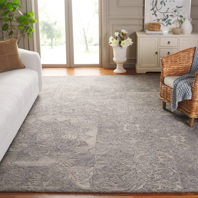SAFAVIEH Handmade Abstract Aycan Contemporary Rug
