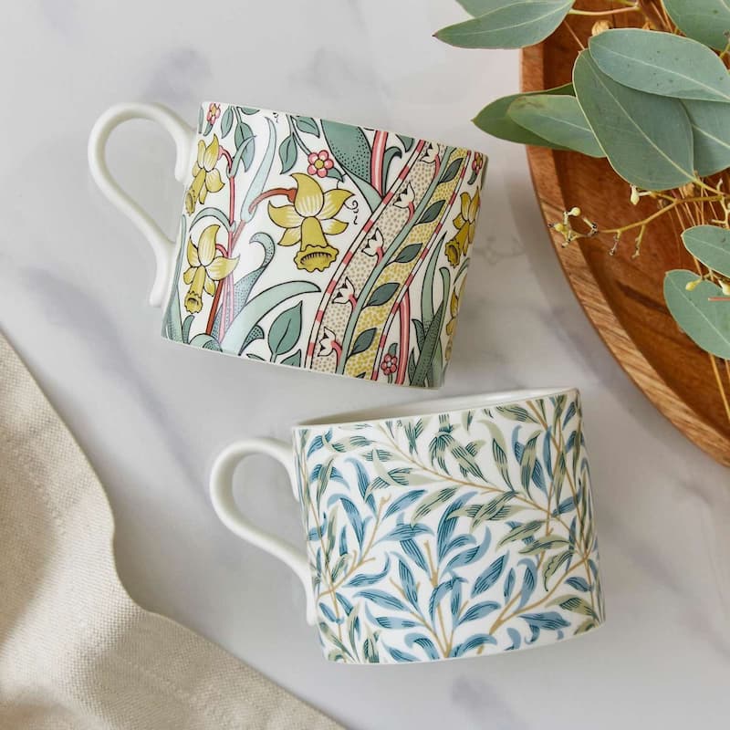 Spode Morris and Co Set of 2 Mugs