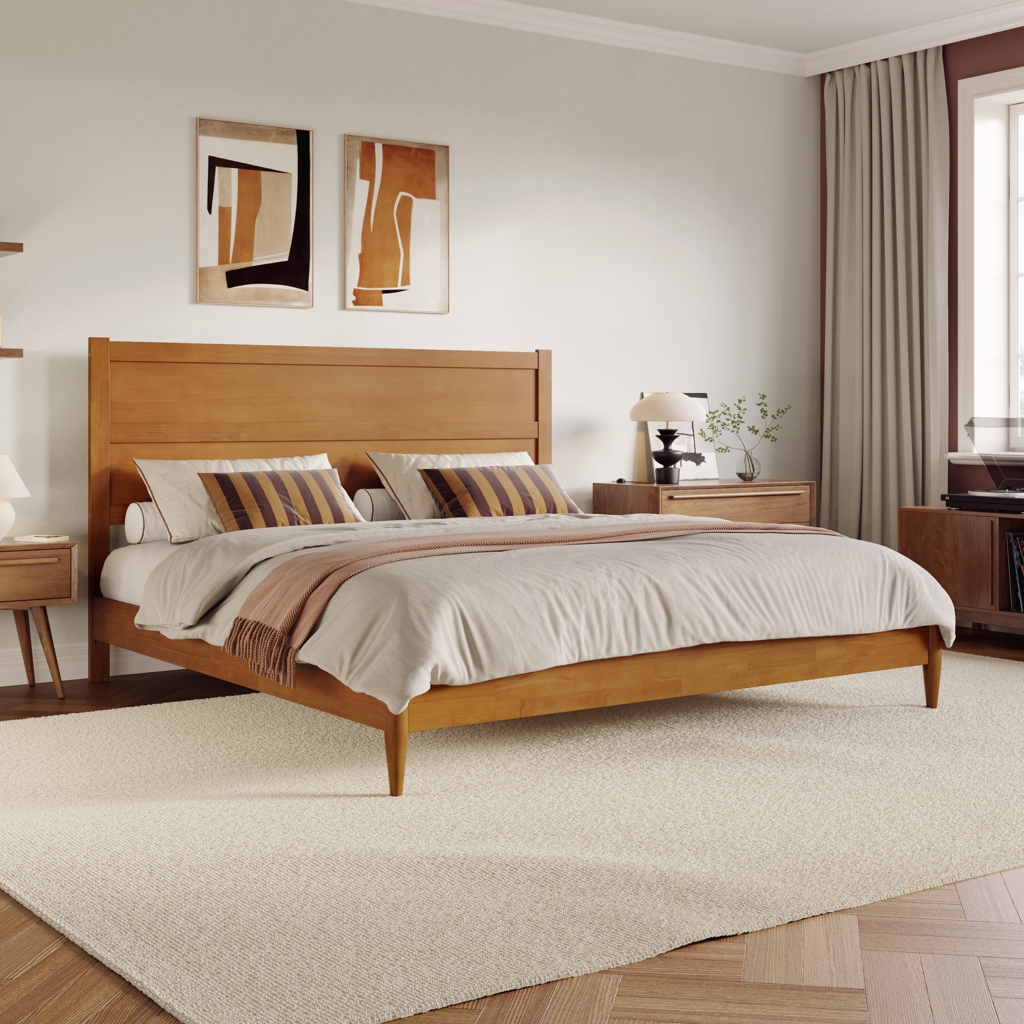 Aveline Low Profile Platform Bed