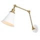 preview thumbnail 15 of 64, Rover 7" Adjustable Arm Metal LED Wall Sconce by JONATHAN Y