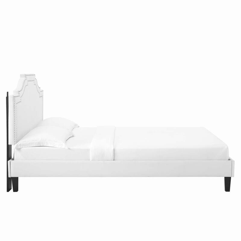 Adelaide Performance Velvet King Platform Bed