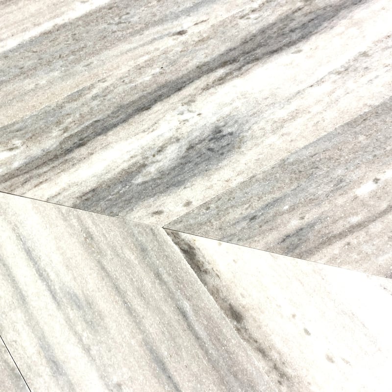 Apex Marble 4" x 16" Chevron Honed Tile