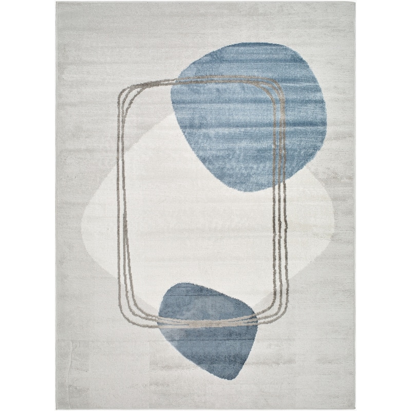 Livabliss Scandinavian St Tropez Geometric Area Rug