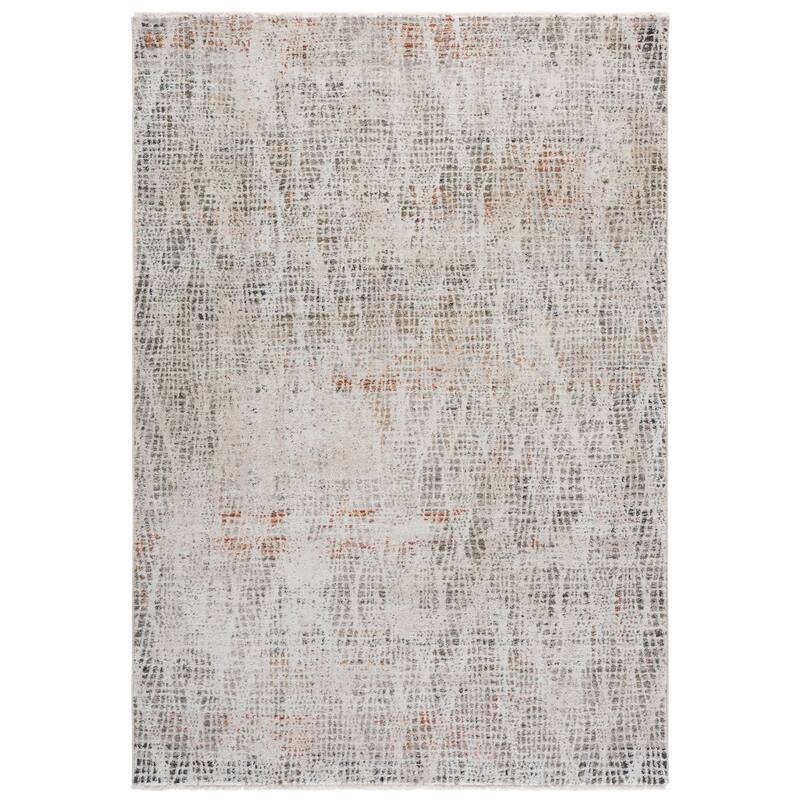 SAFAVIEH Grove Morgan Modern Rug - Ivory/Green - 5'3" x 7'6"
