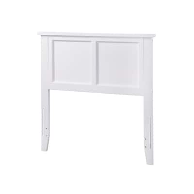 Wood Panel Headboard with Classic Detailing and USB Charger, Fits Standard Frames for a Timeless Bedroom Look
