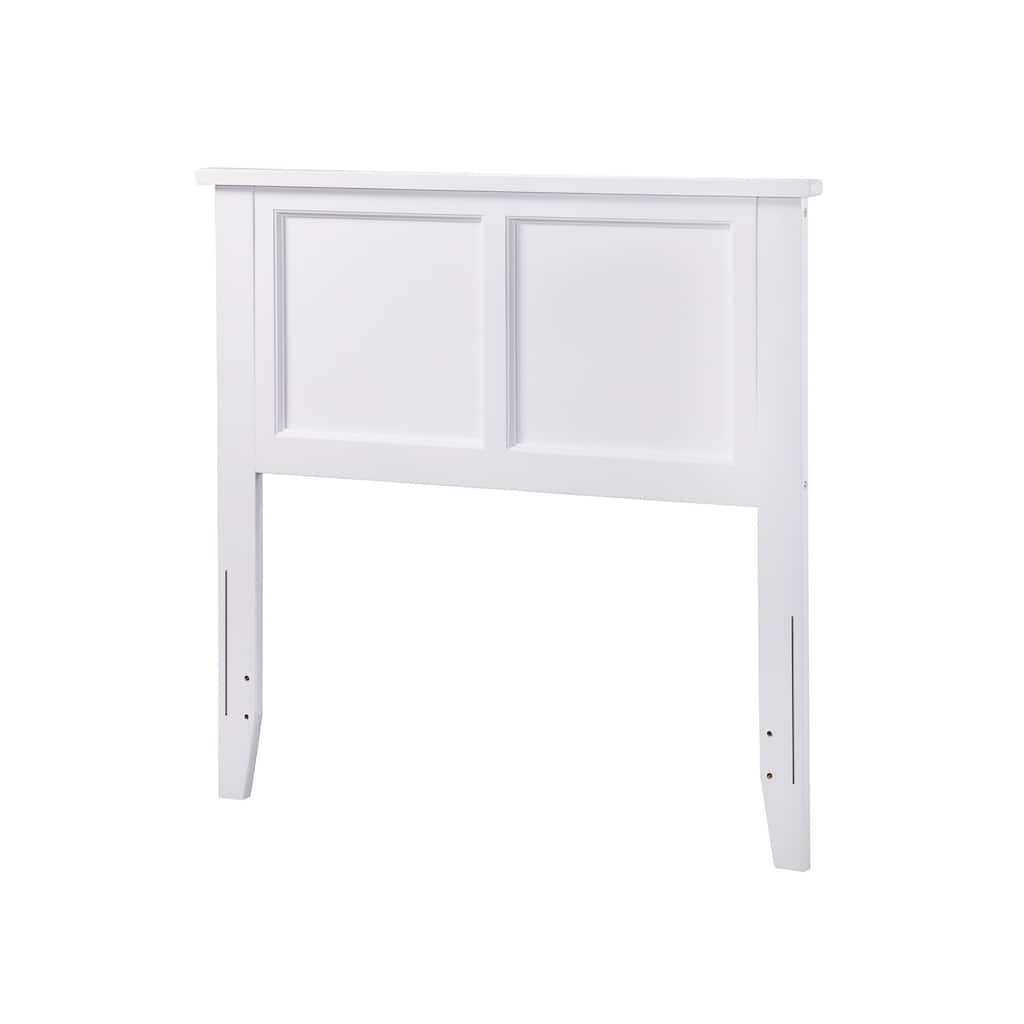 Wood Panel Headboard with Classic Detailing and USB Charger, Fits Standard Frames for a Timeless Bedroom Look