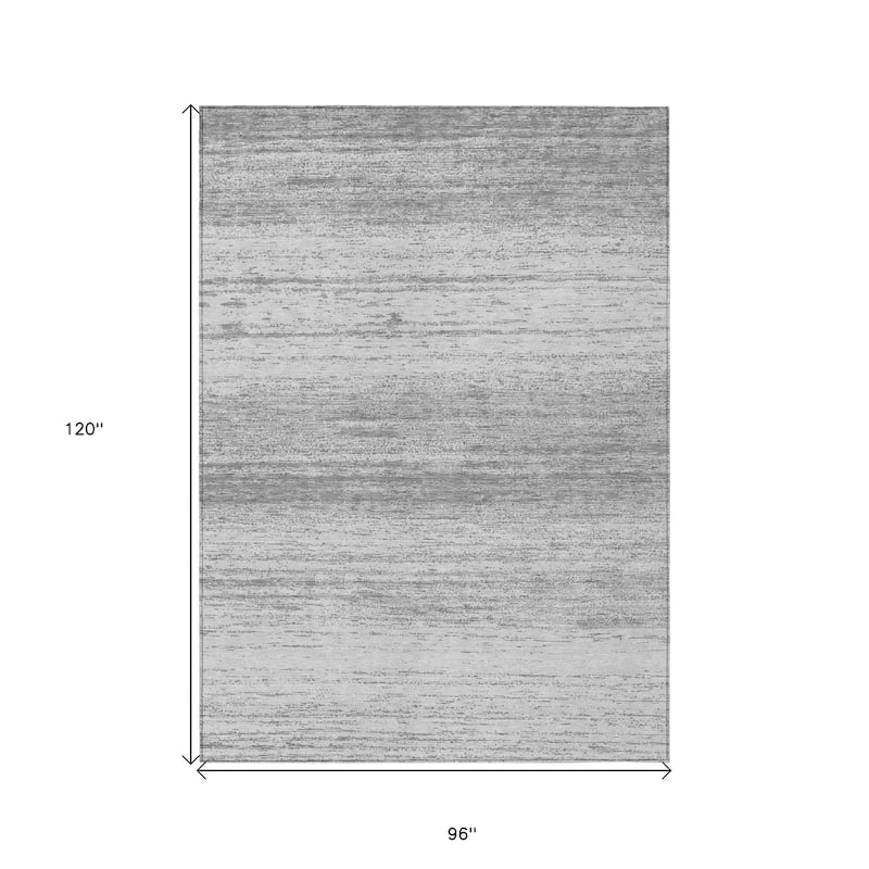 HomeRoots Striped Transitional Rectangle Outdoor Rug