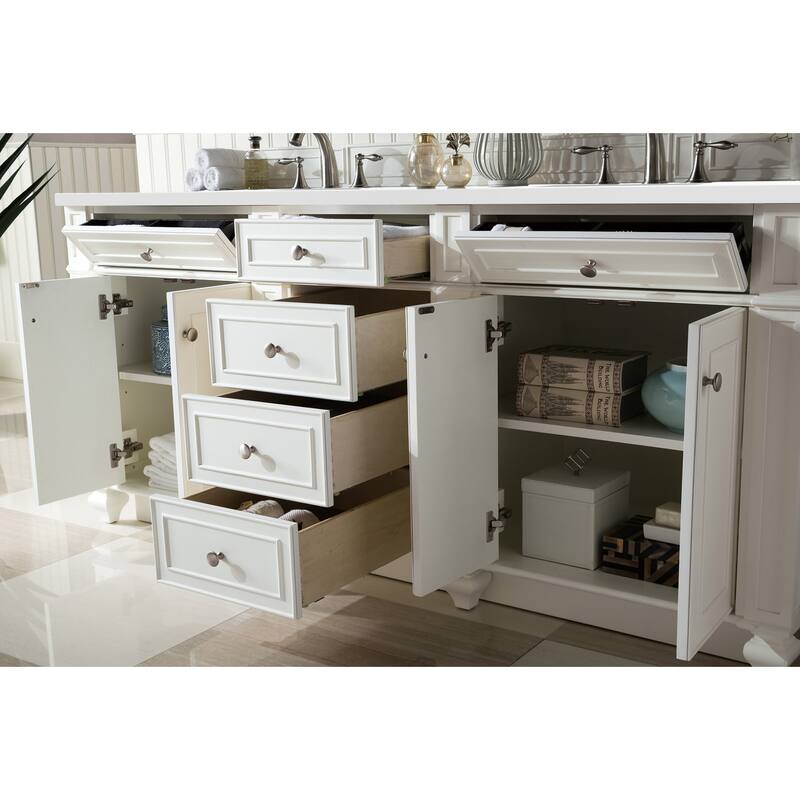 James Martin Vanities 157-V72-3WZ Bristol 72" Free Standing Double
