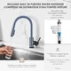preview thumbnail 12 of 53, STYLISH Single Handle Pull Down Kitchen Faucet Lead Free cUPC