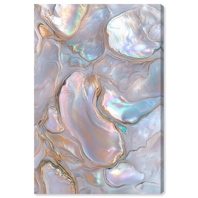 Fluid Preciousness III Canvas by Art Remedy, Gallery Wrapped