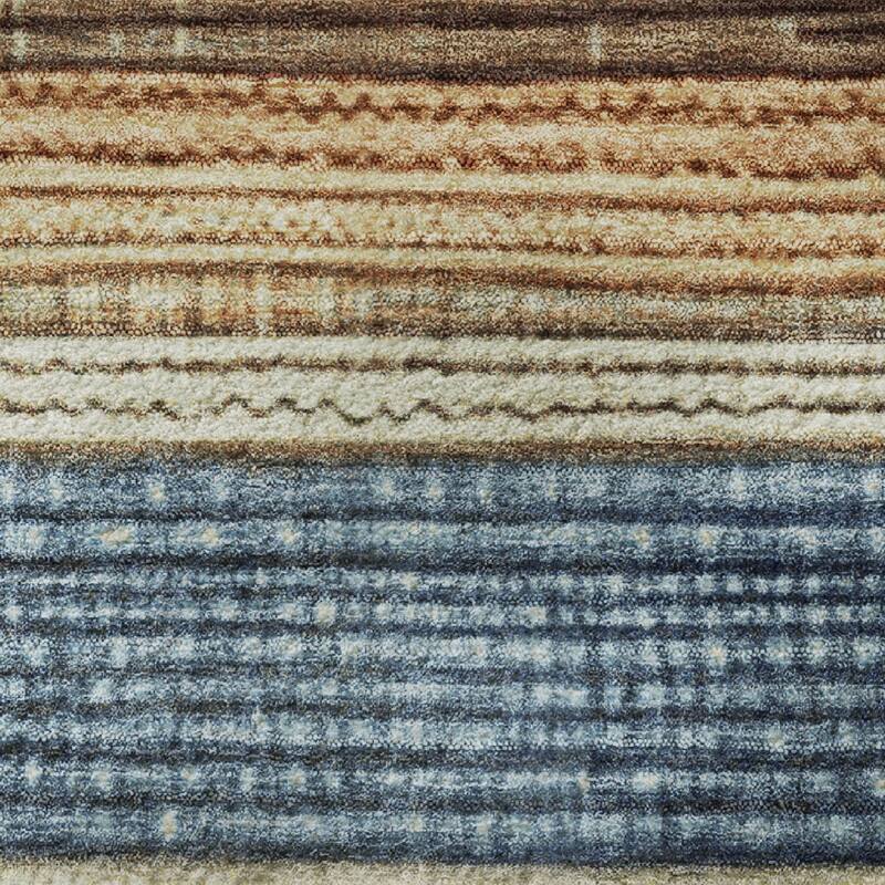 Premium Washable Super Soft Ombre Stripe Mayfield Rug
