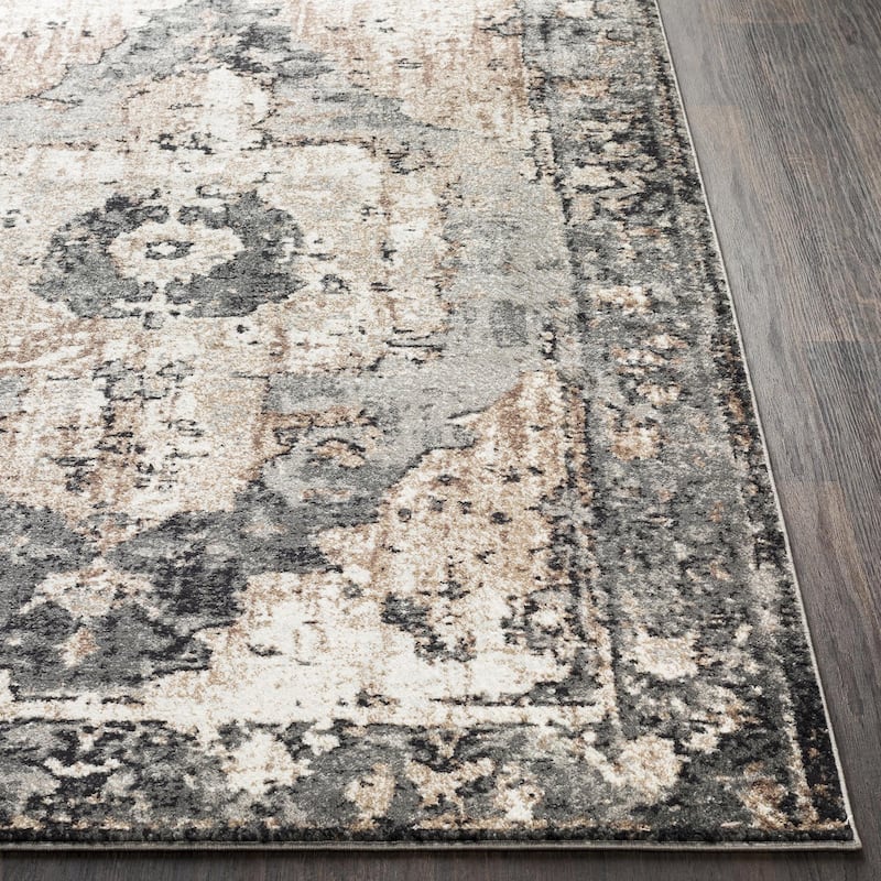 Livabliss Chelsea Updated Traditional Medallion Area Rug