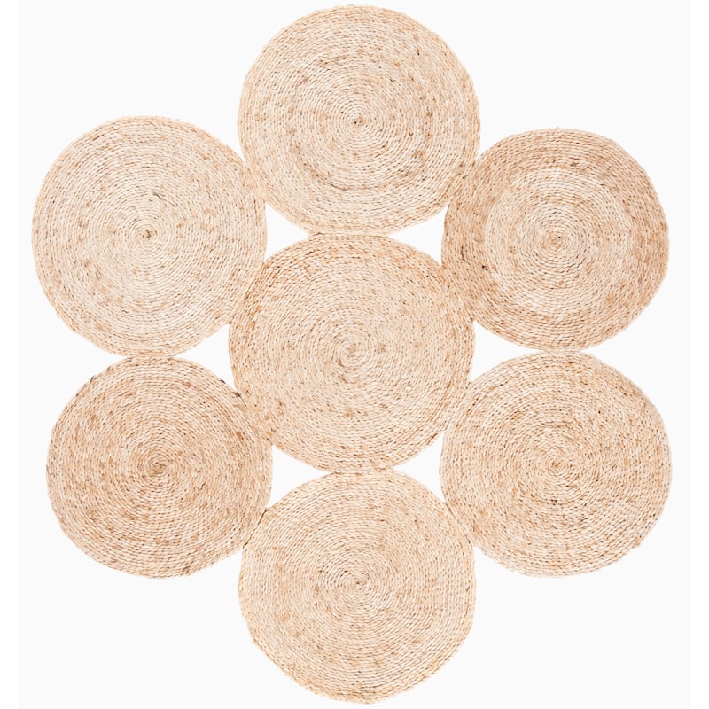 SAFAVIEH Handmade Natural Fiber Jaslyn Farmhouse Rug