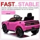 preview thumbnail 20 of 19, Kids Electric Car Licensed Dodge Challenger Ride On Car 12V