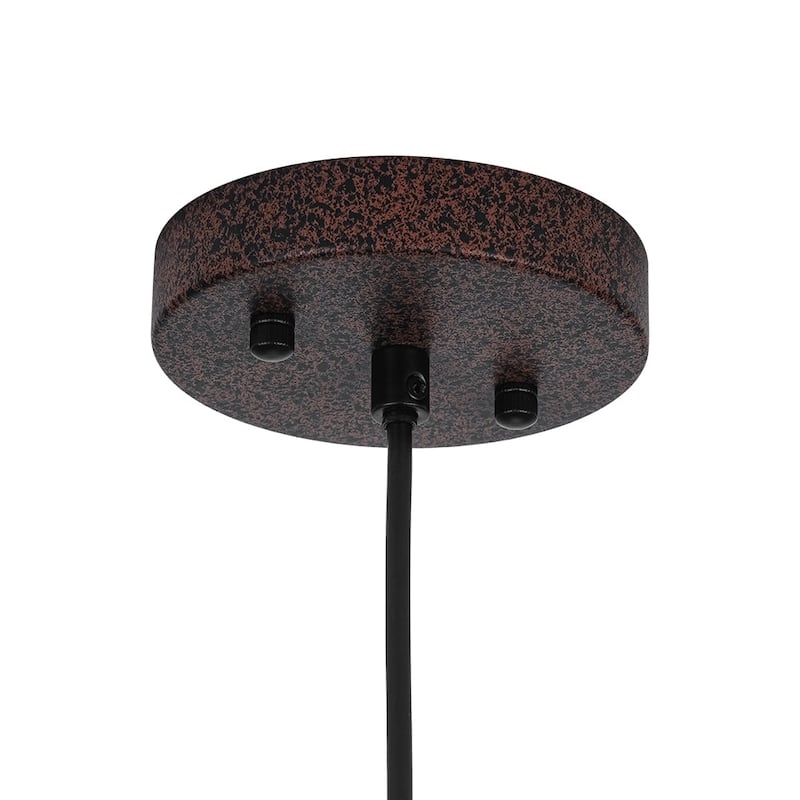 Industrial Oversized Metal Dome Pendant Light - Modern Farmhouse
