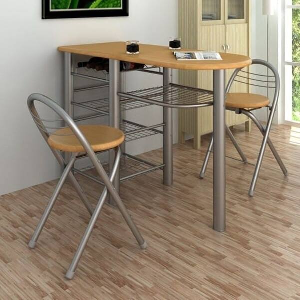 Shop Vidaxl Kitchen Breakfast Bar Table And Chairs Set Wood Overstock 18964911,Romanticism Beautiful Woman Painting Images