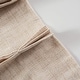 preview thumbnail 2 of 58, DriftAway Pinch Pleat Linen Textured Semi Sheer Solid Curtains Back Tabs