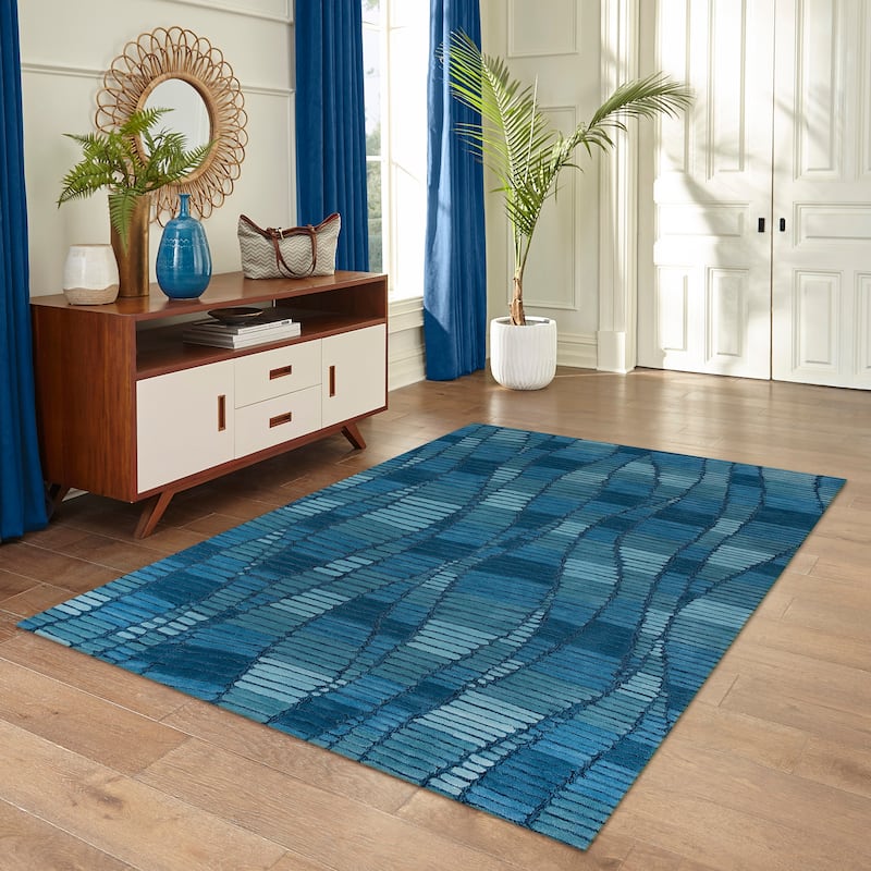 Liora Manne Beekman Ombre Stripe Indoor Area Rug
