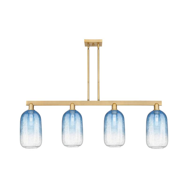 Innovations Lighting Urban Downtown - Brookhaven Cloche - 4 Light 48" Stem Hung Island Light