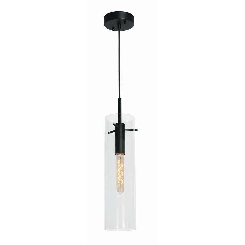 AFX VSAP05MB Vista 5" Wide Mini Pendant with Clear Glass Shade