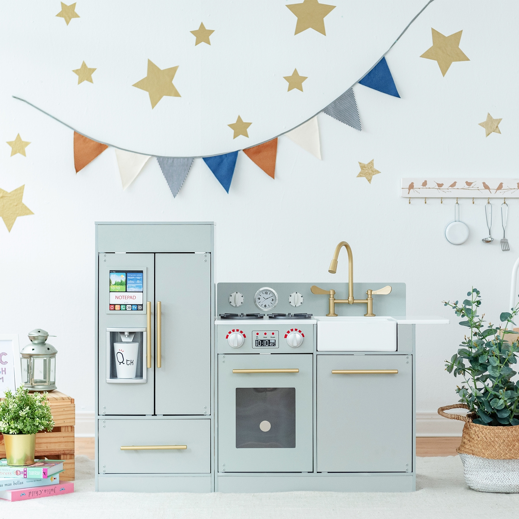 play kitchen grey