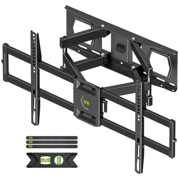 Full Motion TV Wall Mount for 3786 Inch Flat Screen LED TV up to 132