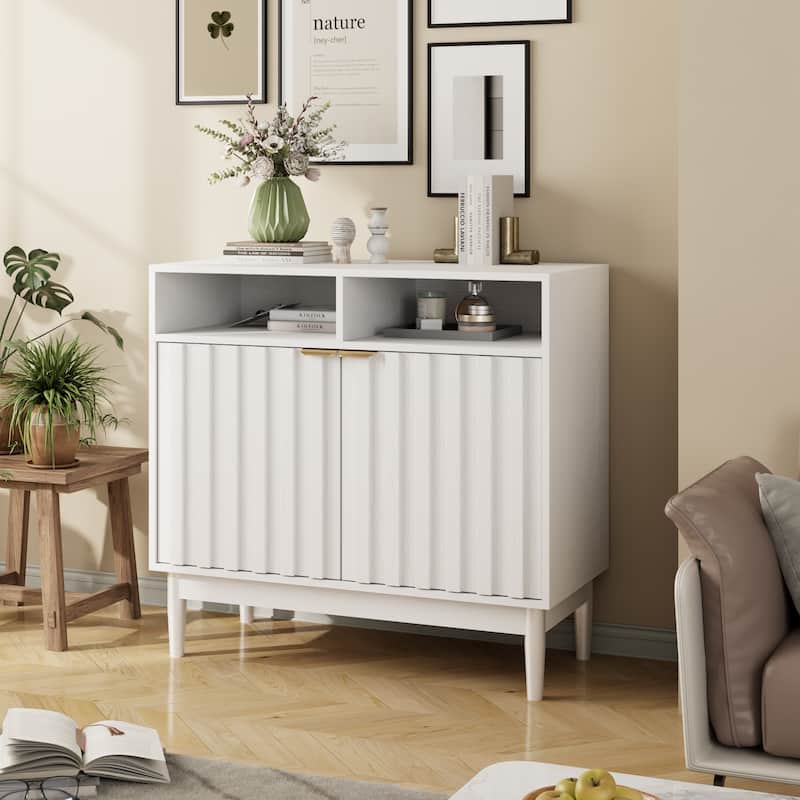 34 in. Buffet with Adjustable Shelves