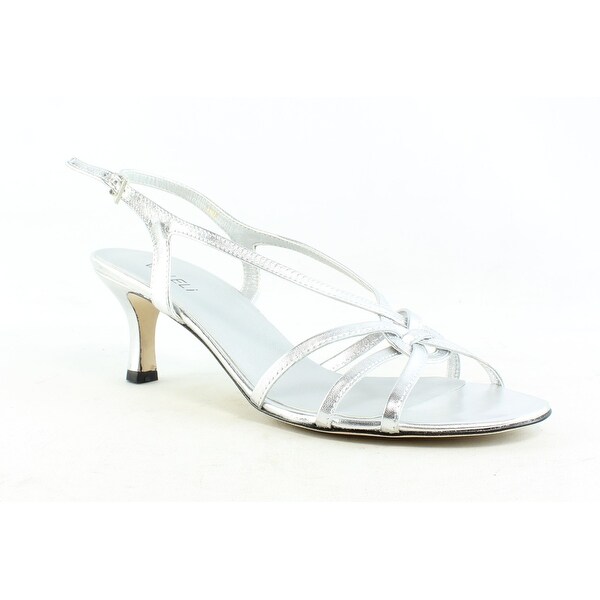 silver sandals size 10