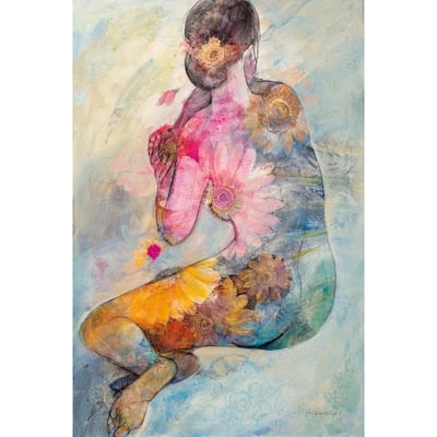 Floral Figures II Art Poster - Print On Demand