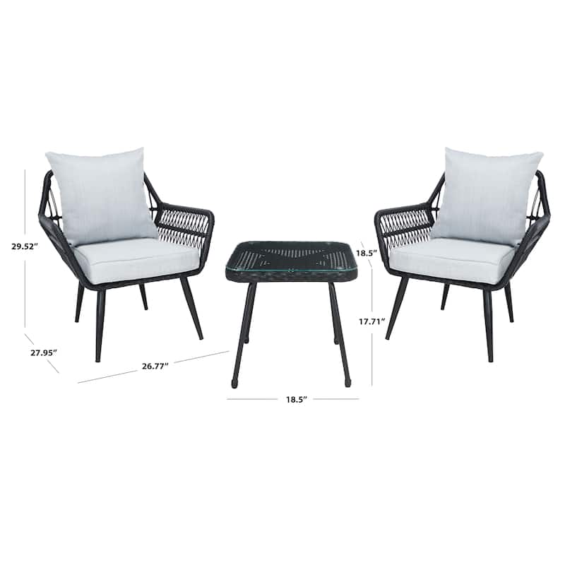 SAFAVIEH Londyn 3-Piece Lounge Set