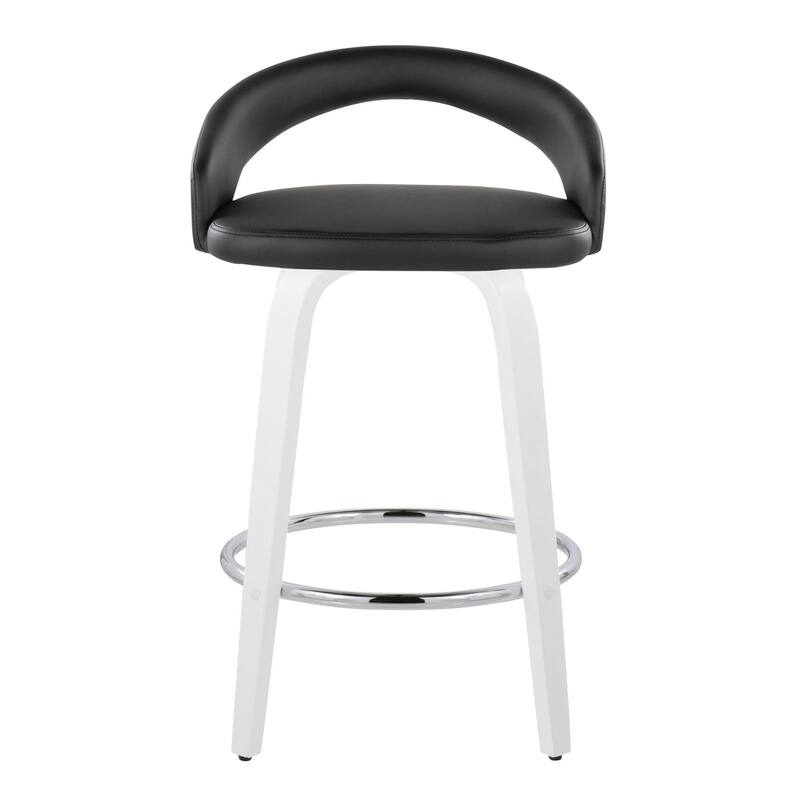 Grotto Upholstered 26" Fixed-Height Counter Stool - Set of 2