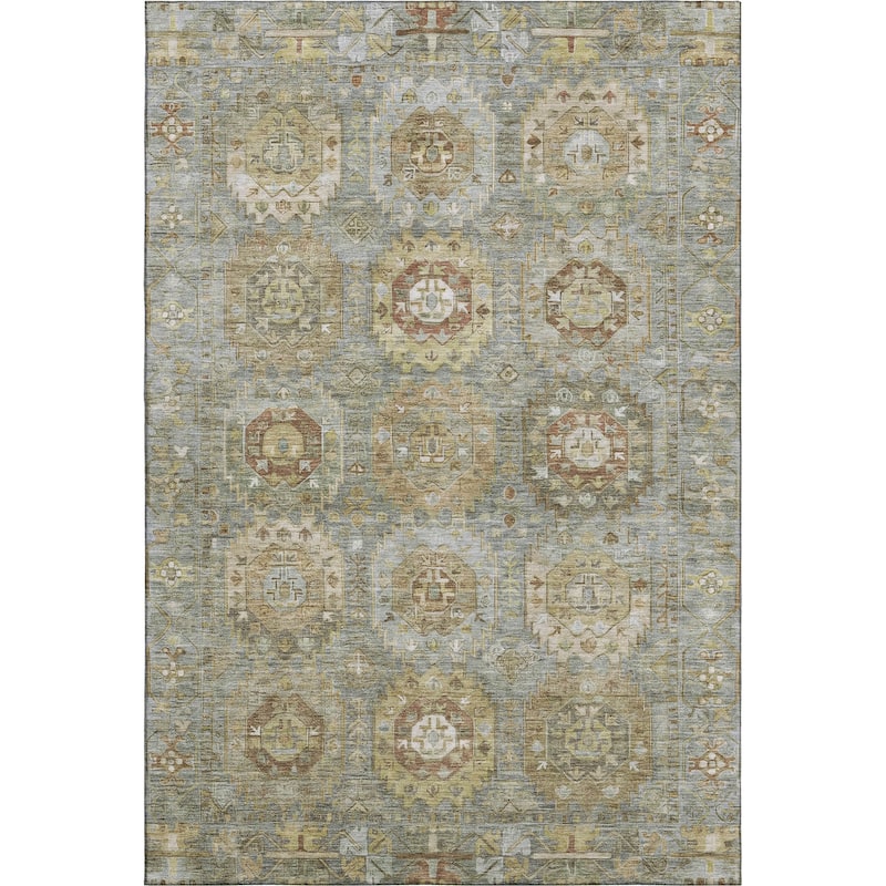 Premium Washable Super Soft Traditional Global Mayfield Rug
