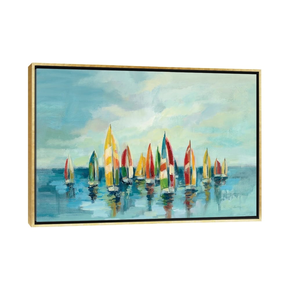 iCanvas "Regatta" by Silvia Vassileva Framed Canvas Print