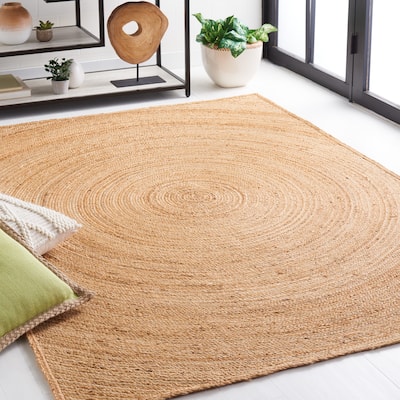 SAFAVIEH Hand-Woven Natural Fiber Staci Casual Jute Rug