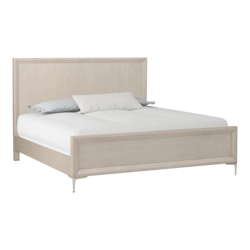 Furniture of America Fable Modern Solid Wood Panel Bed