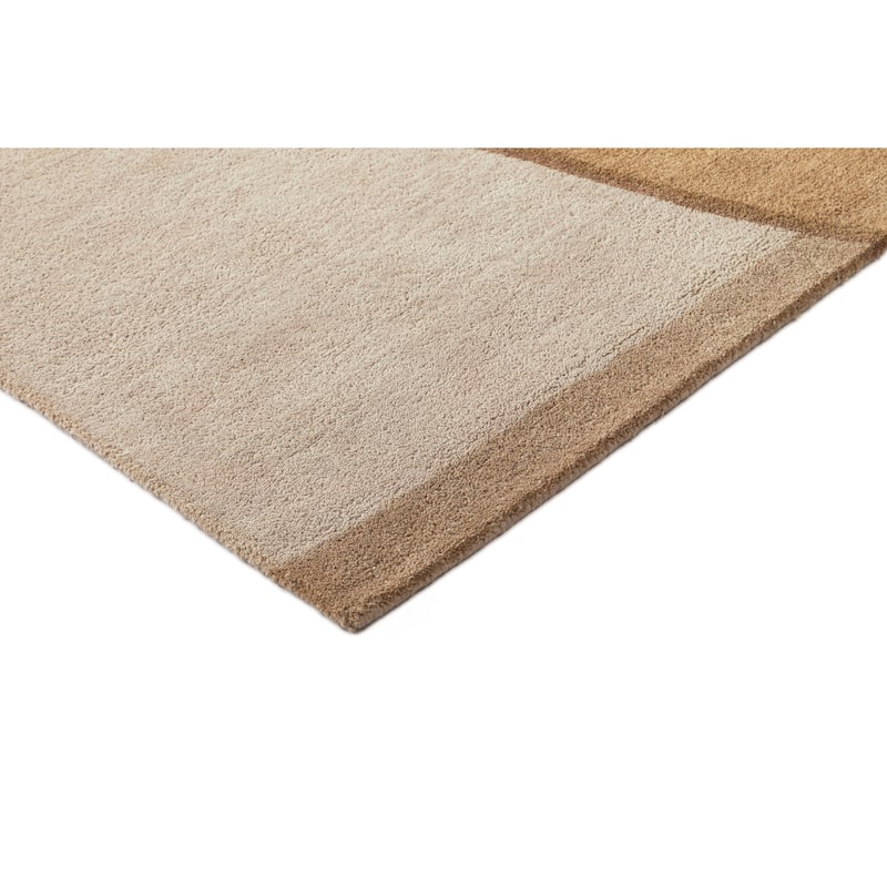 Terra by Obeetee Salina Shelby Rug - Natural/Diamond - 2'6" x 8'