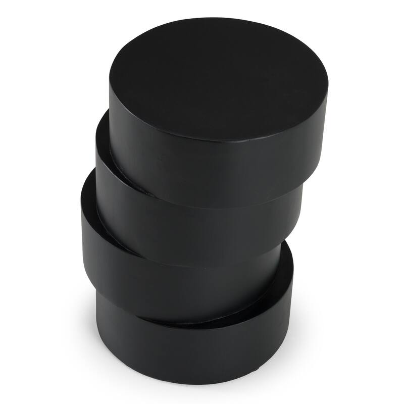 Modrest Grove Modern Black End Table