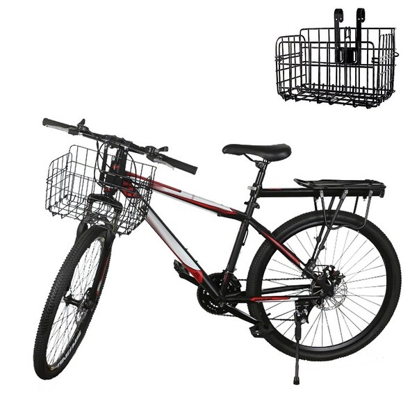 Mountain bike best sale front basket