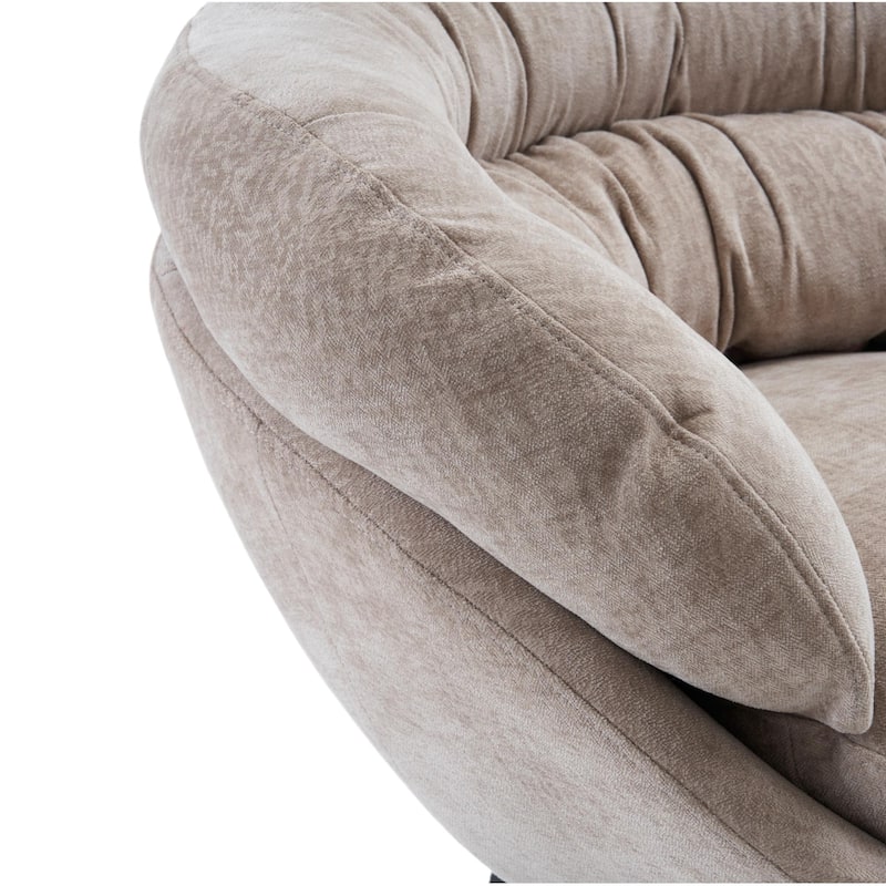 Liamer Swivel Club Chair by Christopher Knight Home