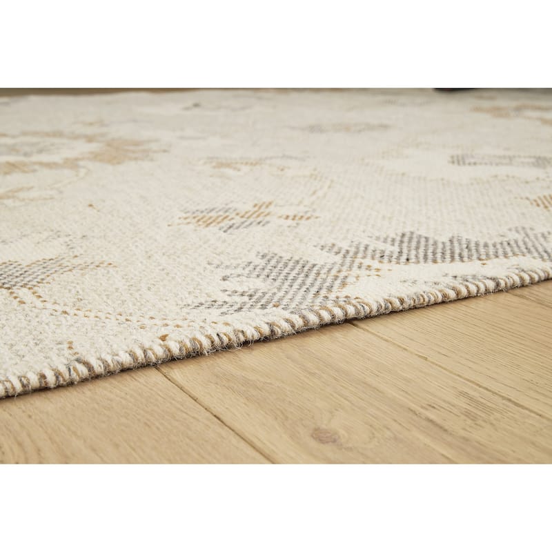 Signature Design by Ashley Calkin Linen/Gray/Brown Rug