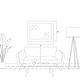 preview thumbnail 36 of 46, Pendleton Nickel Framed Vanity Mirror
