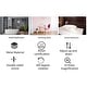 preview thumbnail 13 of 20, 8 inch Double-Sided Framed Wall Mounted Magnifying Bathroom Mirror