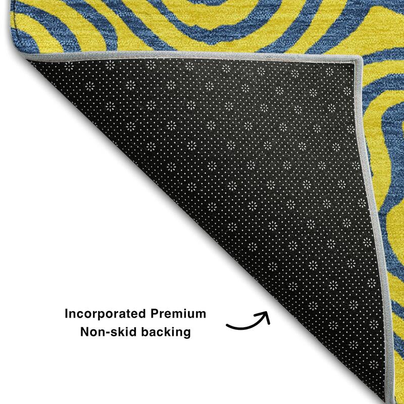 Premium Washable Super Soft Modern Maze Mayfield Rug