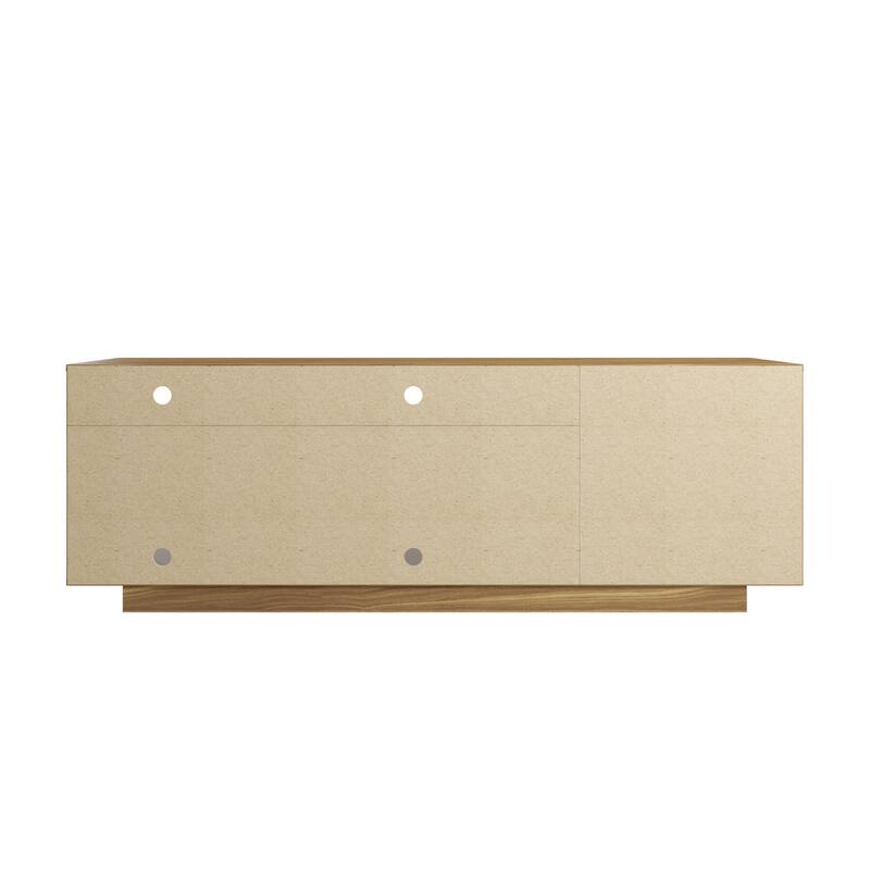 Techni Mobili Contemporary TV Stand for TVs Up to 70in, Oak