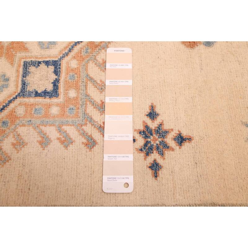 ECARPETGALLERY Hand-knotted Finest Ghazni Ivory Wool Rug - 8'3 x 11'3