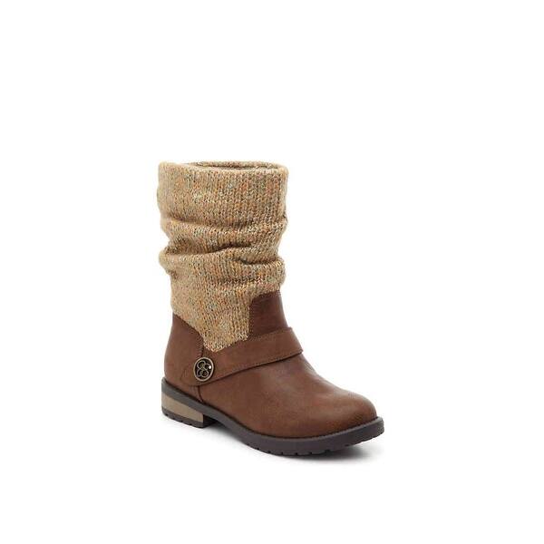 Jessica Simpson Baby Girl Summit Leather Pull On Mid Calf Boots Overstock 30722607