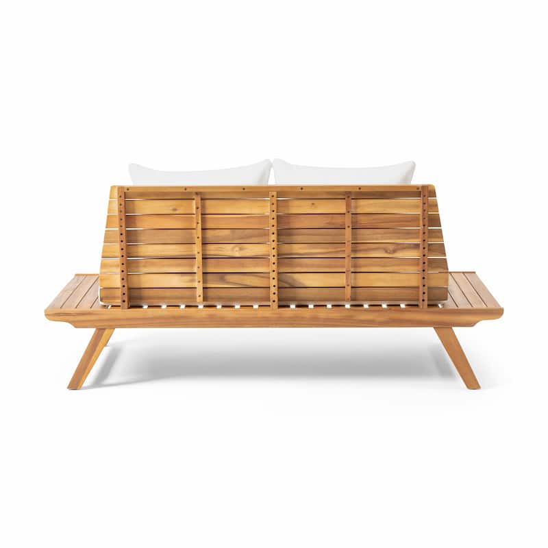 Sedona Acacia Wood 4-piece Outdoor Chat Set by Christopher Knight Home