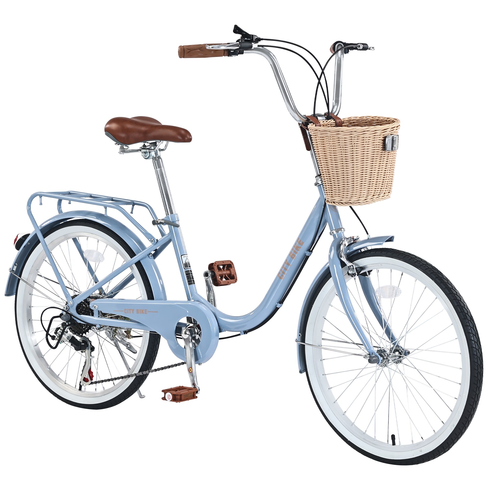 7-Speed-City-Bike-with-Basket, 7-Speed-City-Bike-with-Basket,